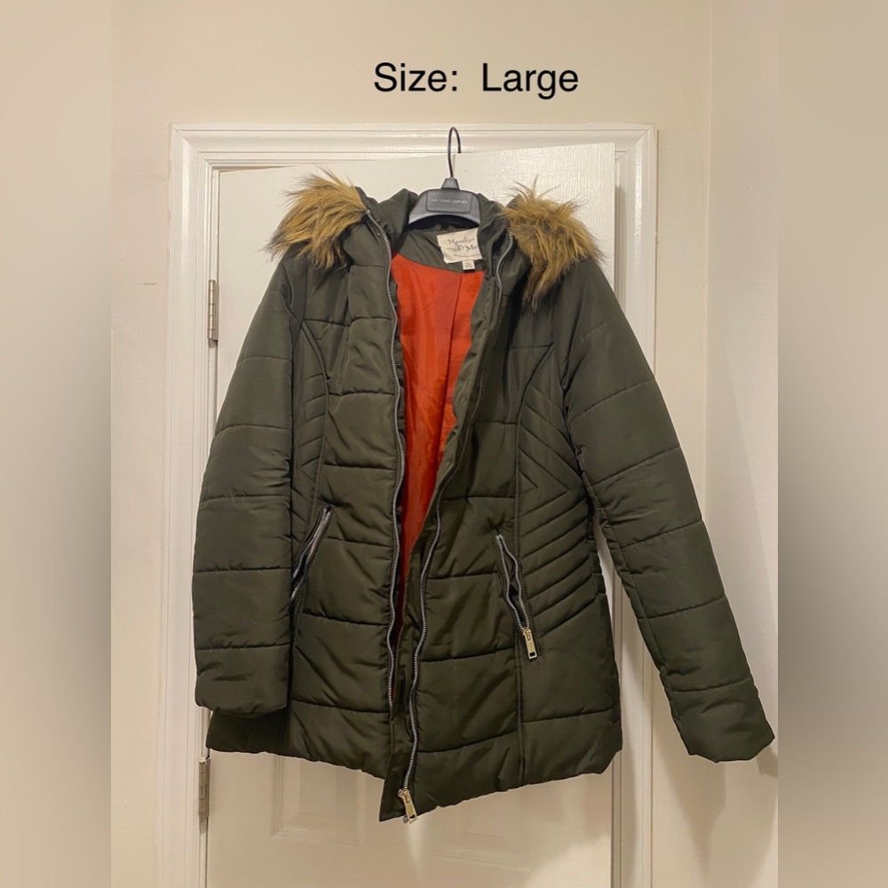 Large winter jacket